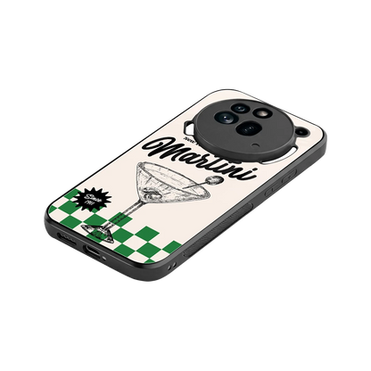 Newyork Martini stylish phone case for nothing phone 3a pro | glossy glass and slim fit