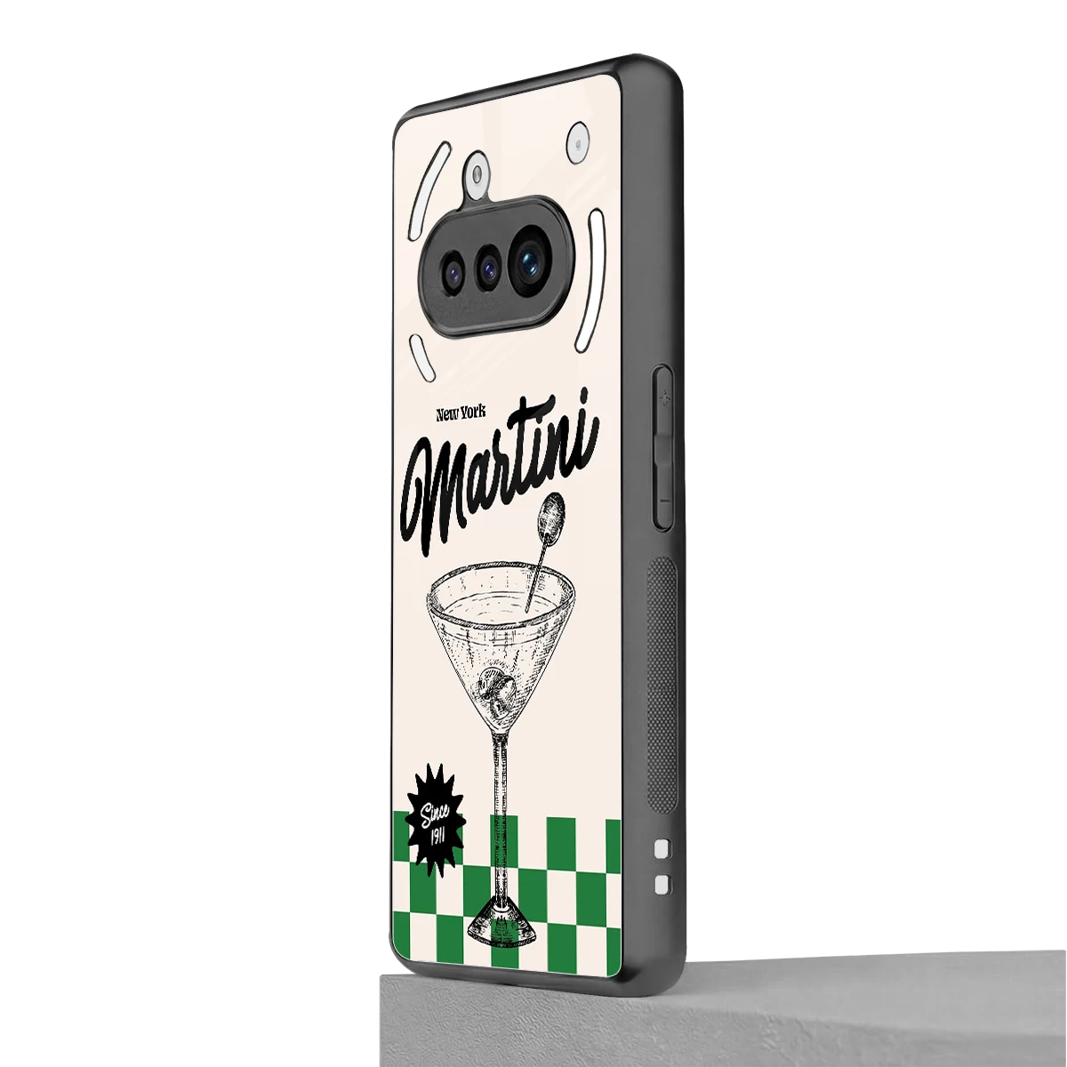Newyork Martini nothing phone 3a mobile cover | shockproof glass phone case
