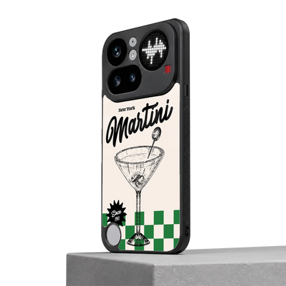 Newyork Martini nothing phone 4a pro mobile cover | shockproof glass phone case
