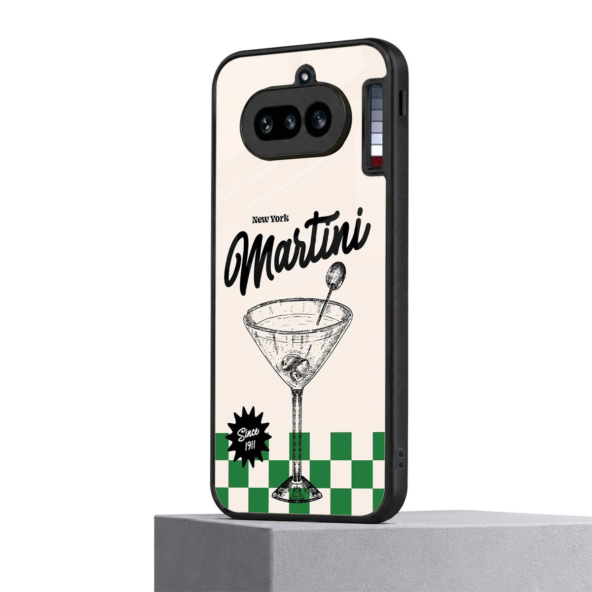 Newyork Martini nothing phone 4a mobile cover | shockproof glass phone case