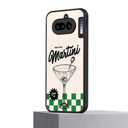 Newyork Martini nothing phone 4a mobile cover | shockproof glass phone case