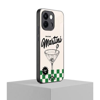 Newyork Martini oneplus 13s mobile cover | shockproof glass phone case