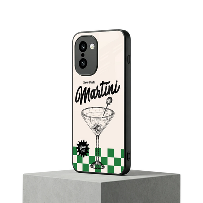 Newyork Martini oneplus 15r mobile cover | shockproof glass phone case