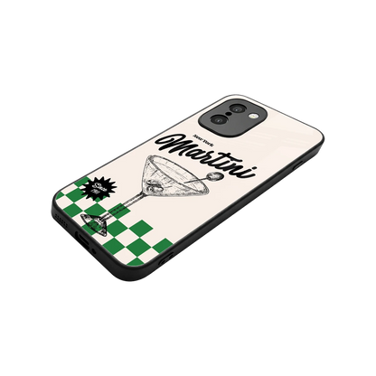 Newyork Martini stylish phone case for oneplus 15r | glossy glass and slim fit