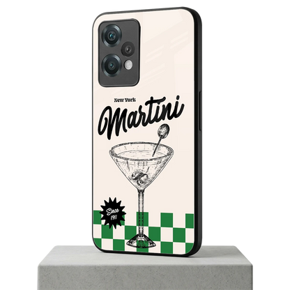 Newyork Martini oneplus nord ce 2 lite mobile cover | shockproof glass phone case