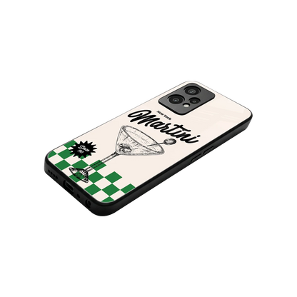 Newyork Martini stylish phone case for oneplus nord ce 2 lite | glossy glass and slim fit