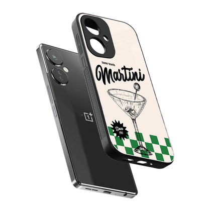 Newyork Martini sleek oneplus nord ce 3 cover with tempered glass back and TPU edges