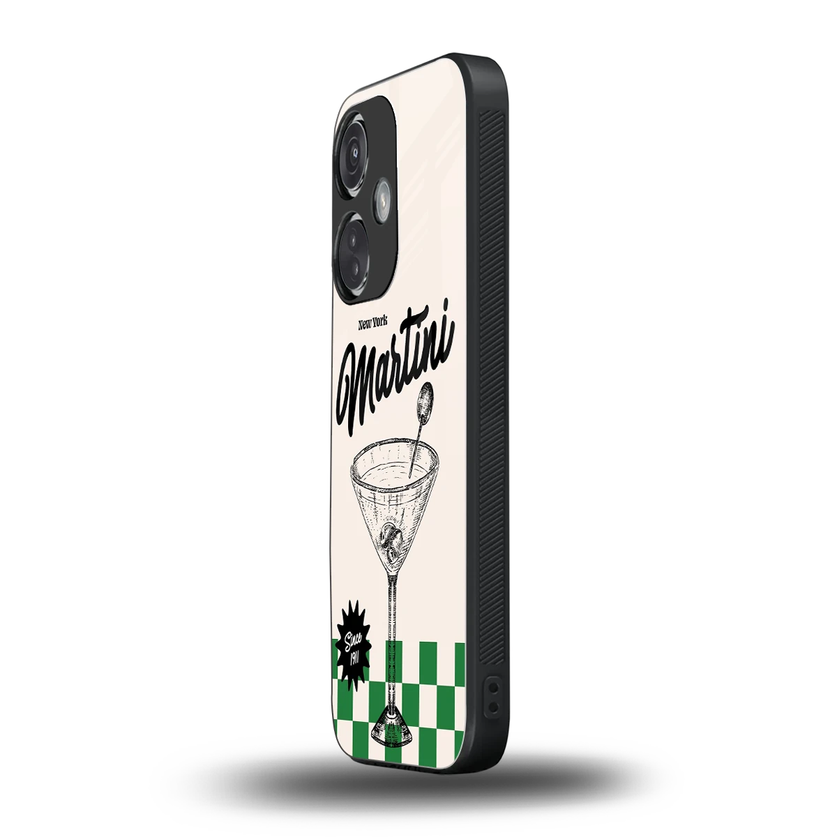 Newyork Martini oneplus nord ce 3 mobile cover | shockproof glass phone case