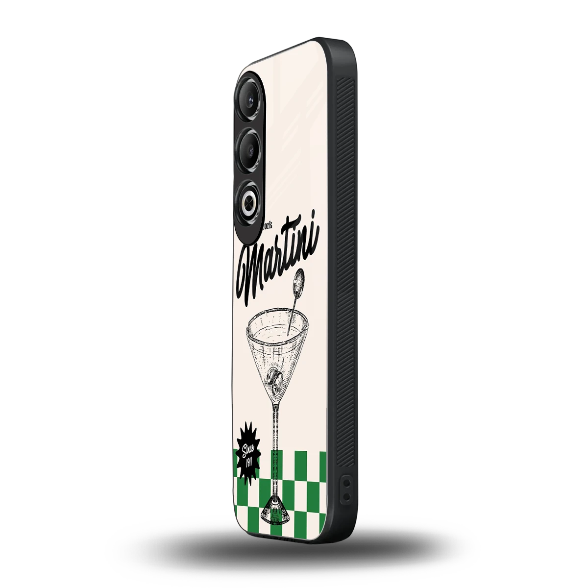 Newyork Martini oneplus nord ce 4 mobile cover | shockproof glass phone case