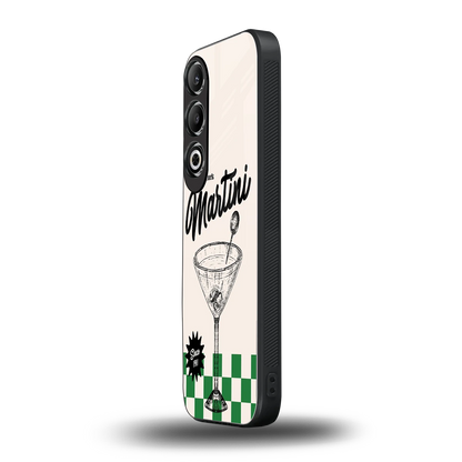 Newyork Martini oneplus nord ce 4 mobile cover | shockproof glass phone case
