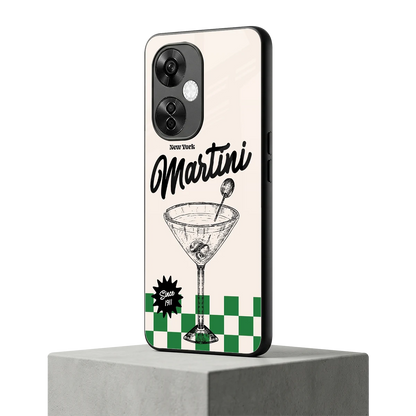 Newyork Martini oneplus nord ce 3 lite mobile cover | shockproof glass phone case