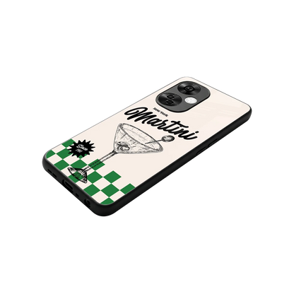 Newyork Martini stylish phone case for oneplus nord ce 3 lite | glossy glass and slim fit