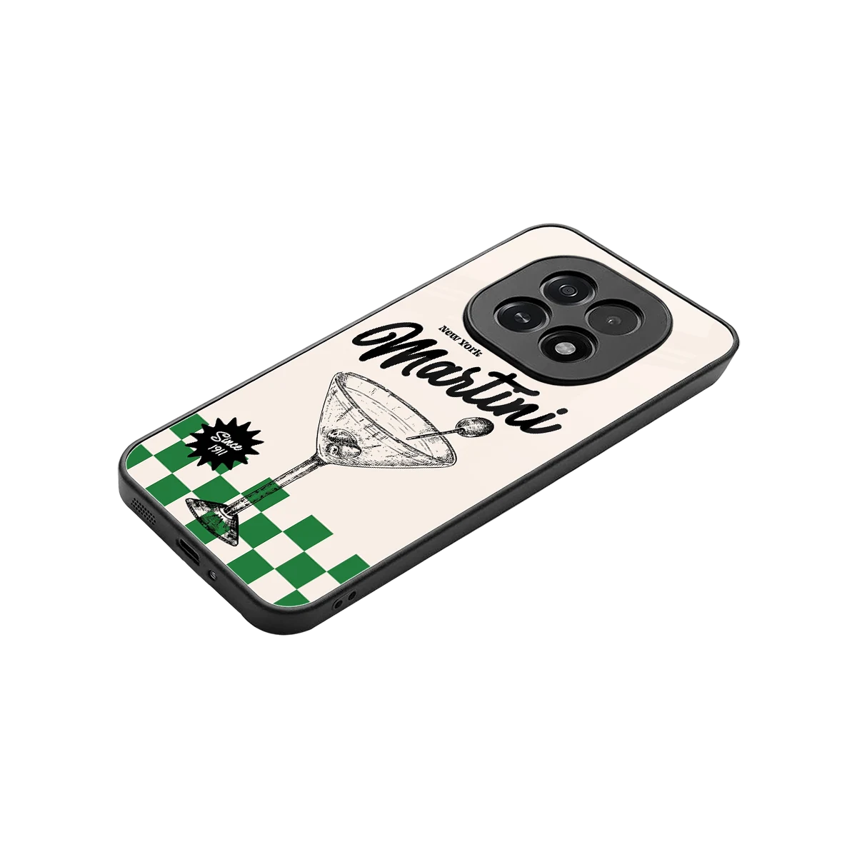 Newyork Martini stylish phone case for oppo f29 5g | glossy glass and slim fit