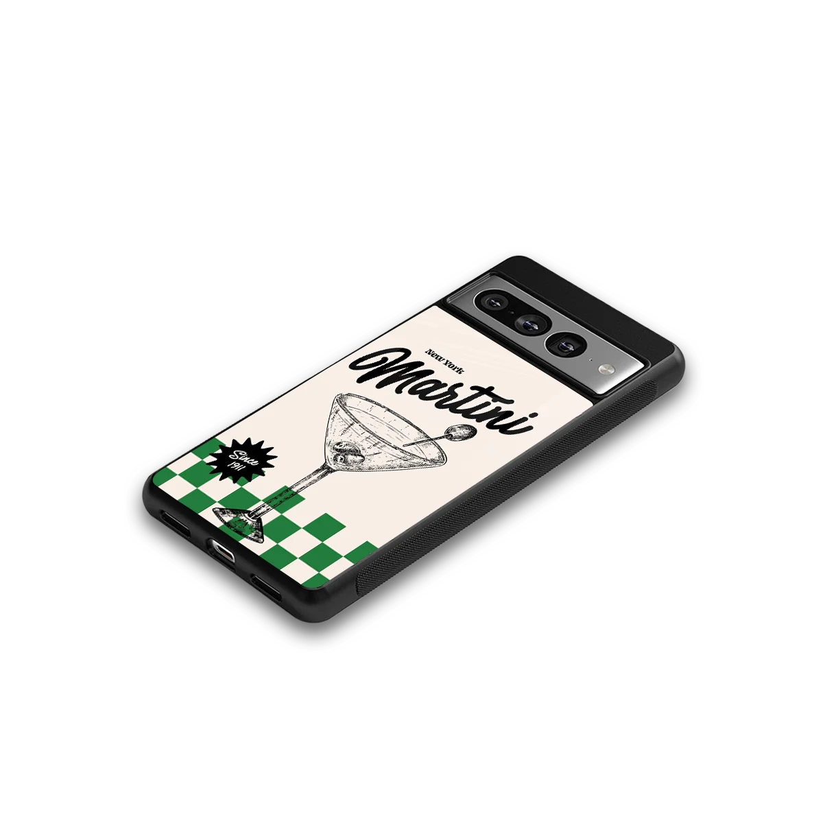 Newyork Martini google pixel 7 pro mobile cover | shockproof glass phone case