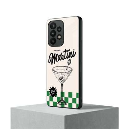 Newyork Martini samsung galaxy a23 mobile cover | shockproof glass phone case