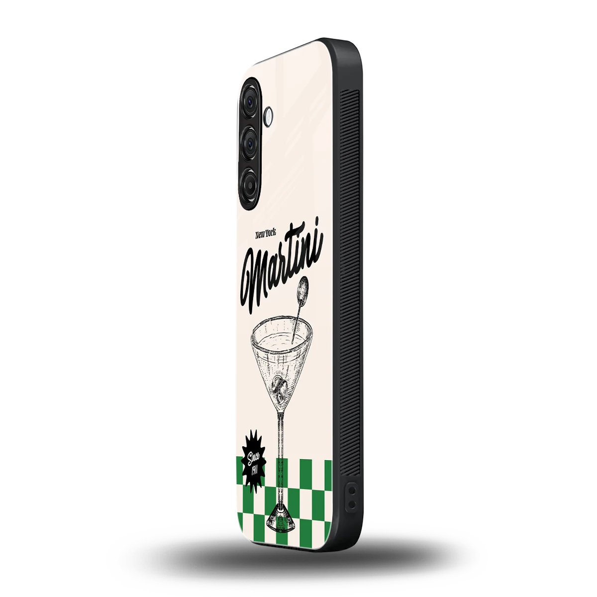 Newyork Martini samsung galaxy m36 5g mobile cover | shockproof glass phone case