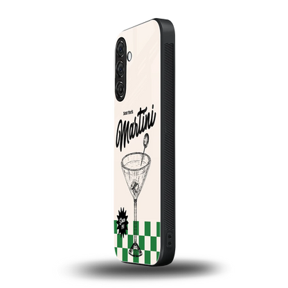 Newyork Martini samsung galaxy m36 5g mobile cover | shockproof glass phone case