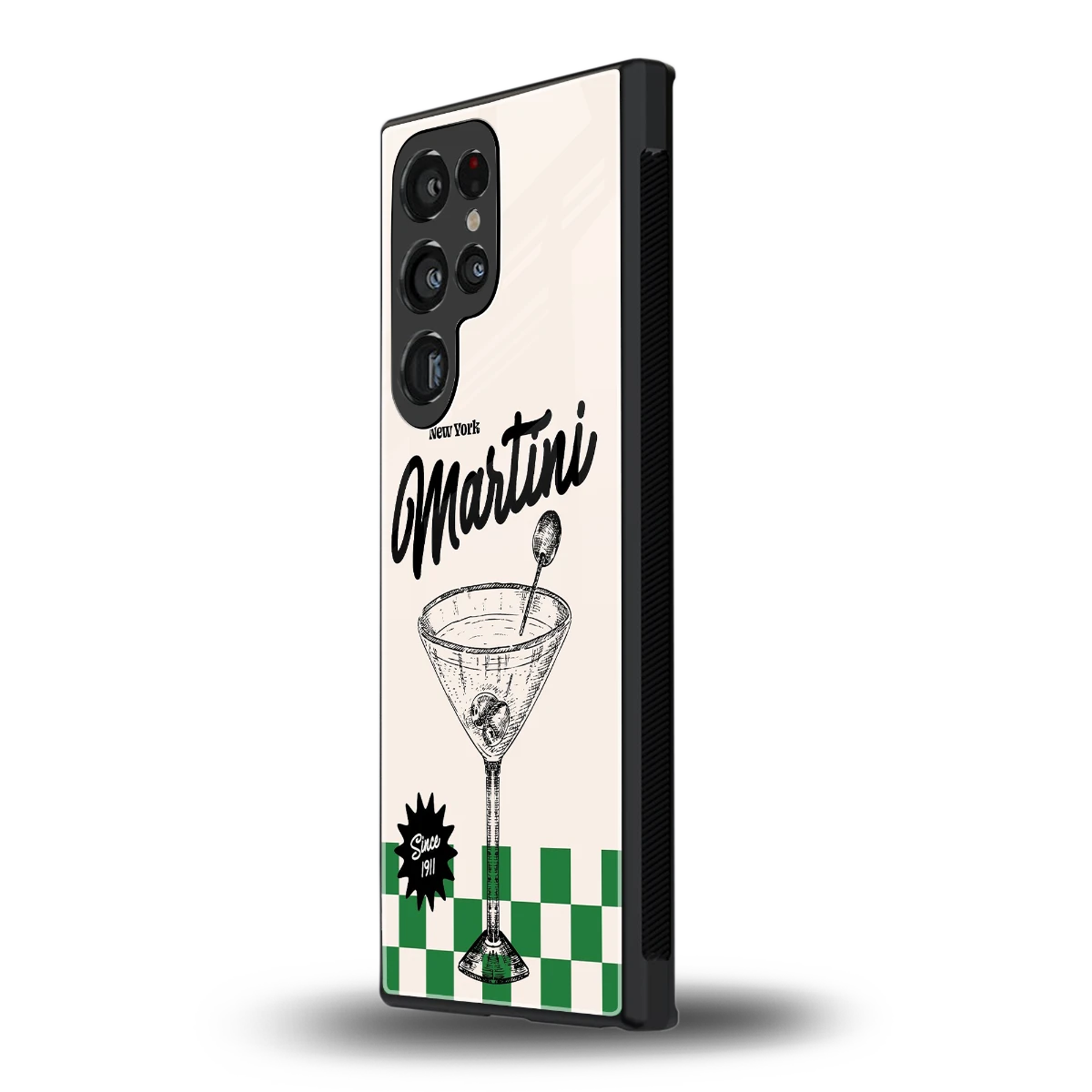 Newyork Martini samsung galaxy s24 ultra mobile cover | shockproof glass phone case