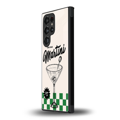 Newyork Martini samsung galaxy s24 ultra mobile cover | shockproof glass phone case