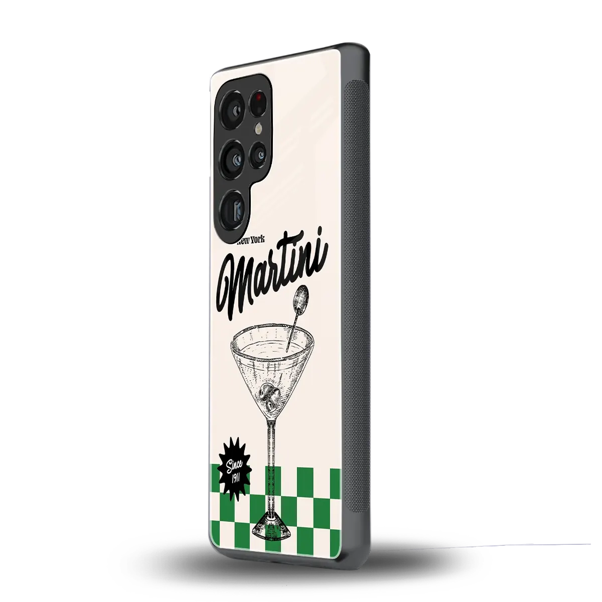 Newyork Martini samsung galaxy s25 ultra mobile cover | shockproof glass phone case
