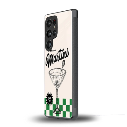 Newyork Martini samsung galaxy s25 ultra mobile cover | shockproof glass phone case