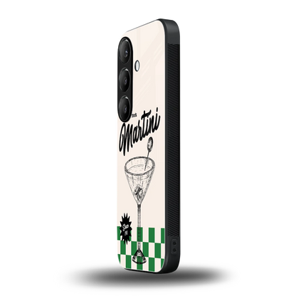 Newyork Martini samsung galaxy s24 plus mobile cover | shockproof glass phone case