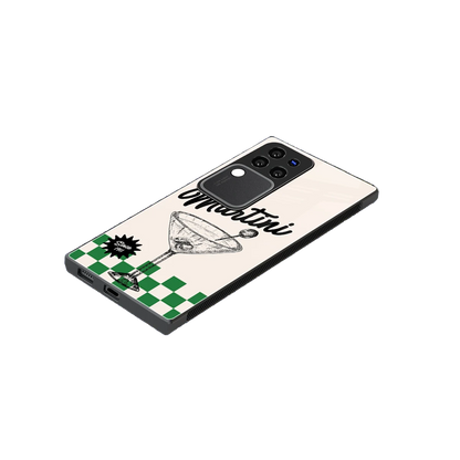 Newyork Martini stylish phone case forvivo v30 pro | glossy glass and slim fit