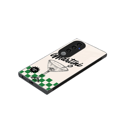 Newyork Martini stylish phone case for vivo v40 pro | glossy glass and slim fit