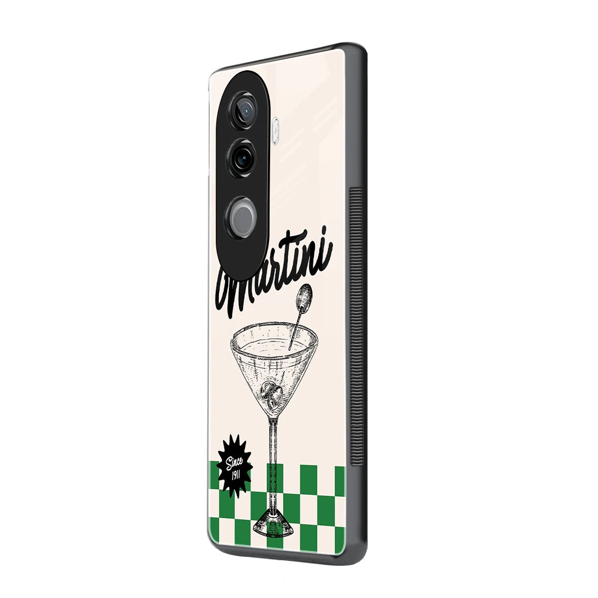 Newyork Martini vivo v40e mobile cover | shockproof glass phone case