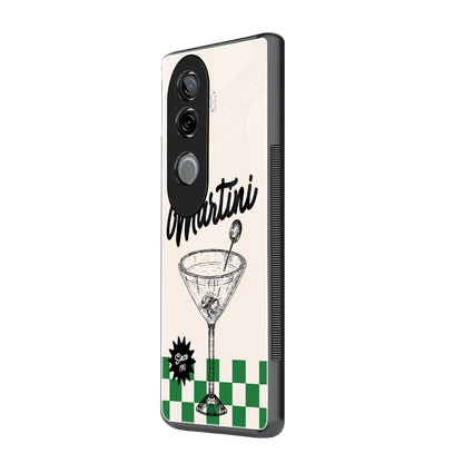 Newyork Martini vivo v40e mobile cover | shockproof glass phone case