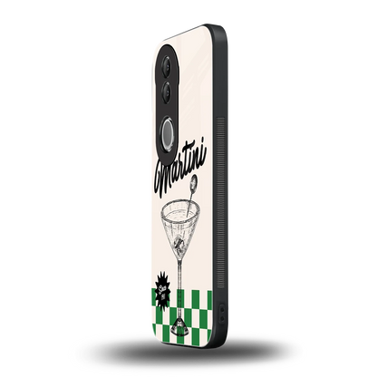 Newyork Martini vivo v50 mobile cover | shockproof glass phone case