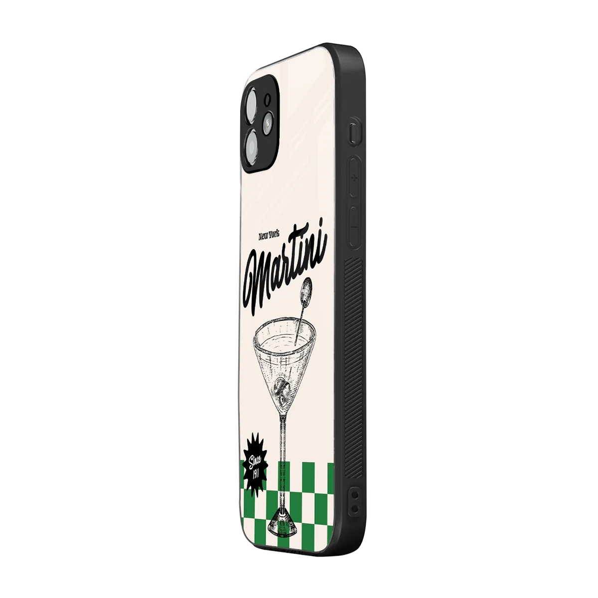 Newyork Martini iphone 11 mobile cover | shockproof glass phone case