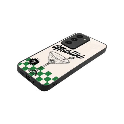 Newyork Martini stylish phone case for redmi 15 5g | glossy glass and slim fit