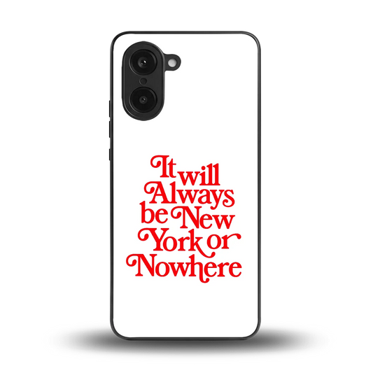 Newyorker back phone cover | glass case for oneplus nord ce5 5g