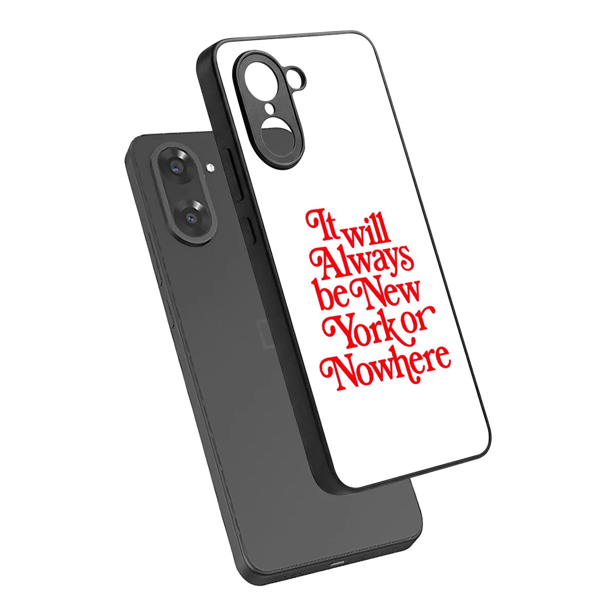Newyorker sleek oneplus nord ce5 5g cover with tempered glass back and TPU edges
