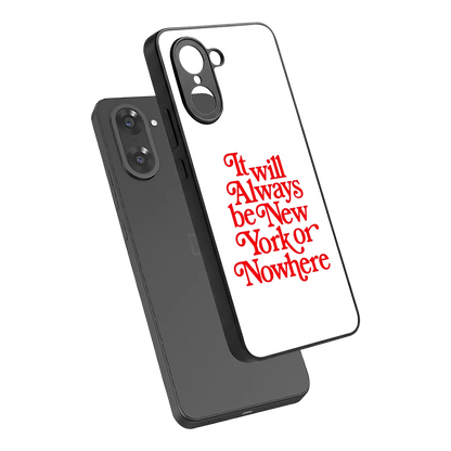 Newyorker sleek oneplus nord ce5 5g cover with tempered glass back and TPU edges