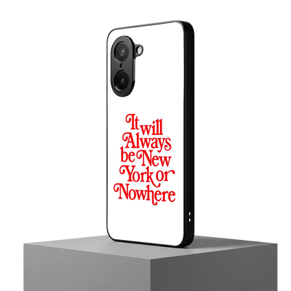 Newyorker oneplus nord ce5 5g mobile cover | shockproof glass phone case