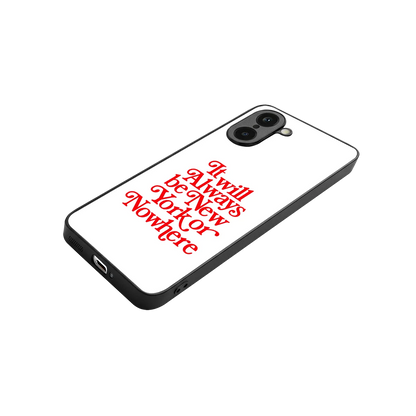 Newyorker stylish phone case for oneplus nord ce5 5g | glossy glass and slim fit