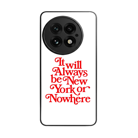 Newyorker back phone cover | glass case for oneplus 13