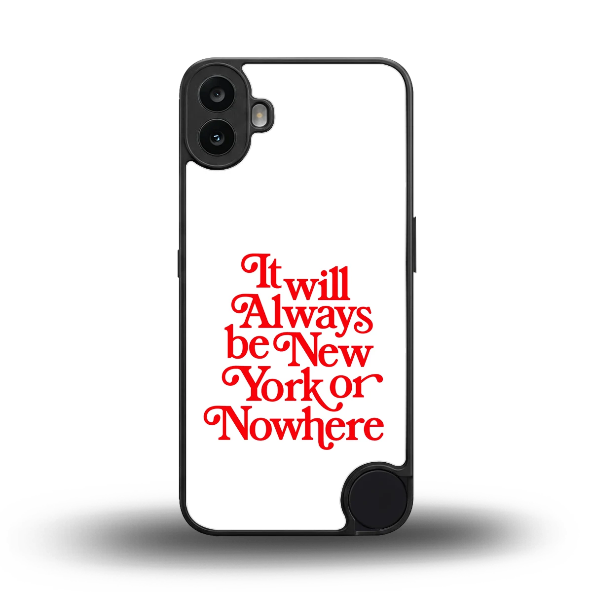 Newyorker back phone cover | glass case for cmf nothing phone 1
