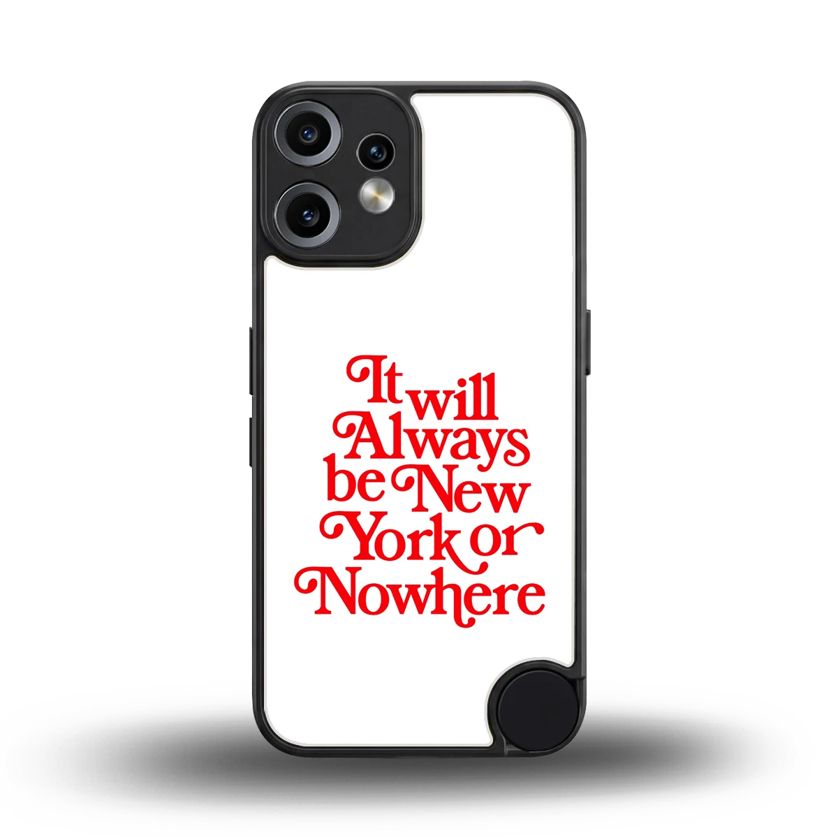 Newyorker back phone cover | glass case for cmf nothing phone 2 pro