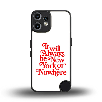 Newyorker back phone cover | glass case for cmf nothing phone 2 pro