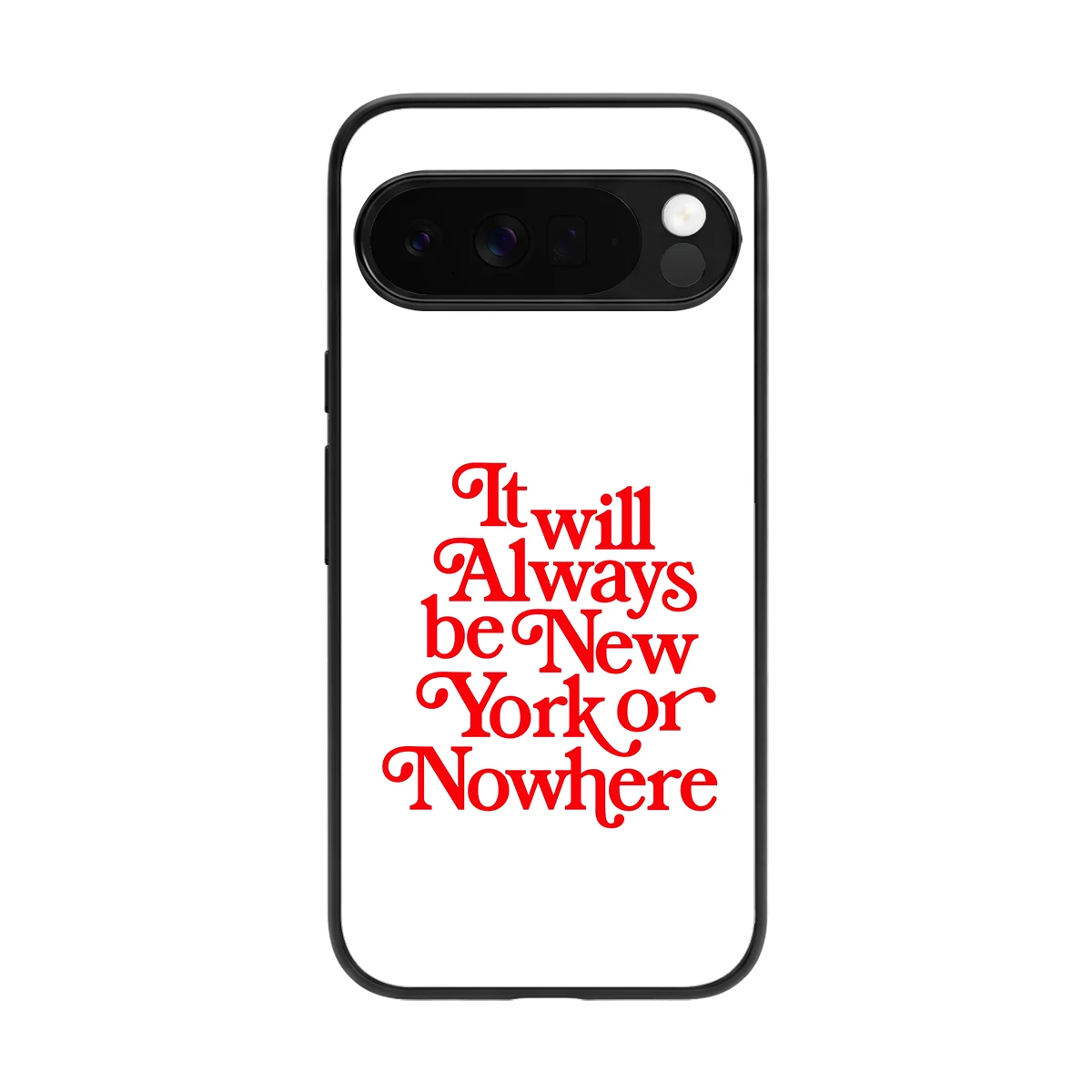 Newyorker back phone cover | glass case for google pixel 10 pro xl