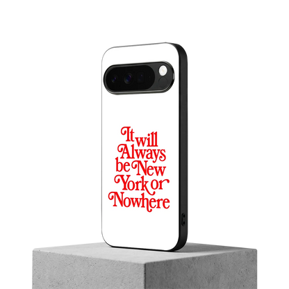 Newyorker google pixel 10 pro xl mobile cover | shockproof glass phone case