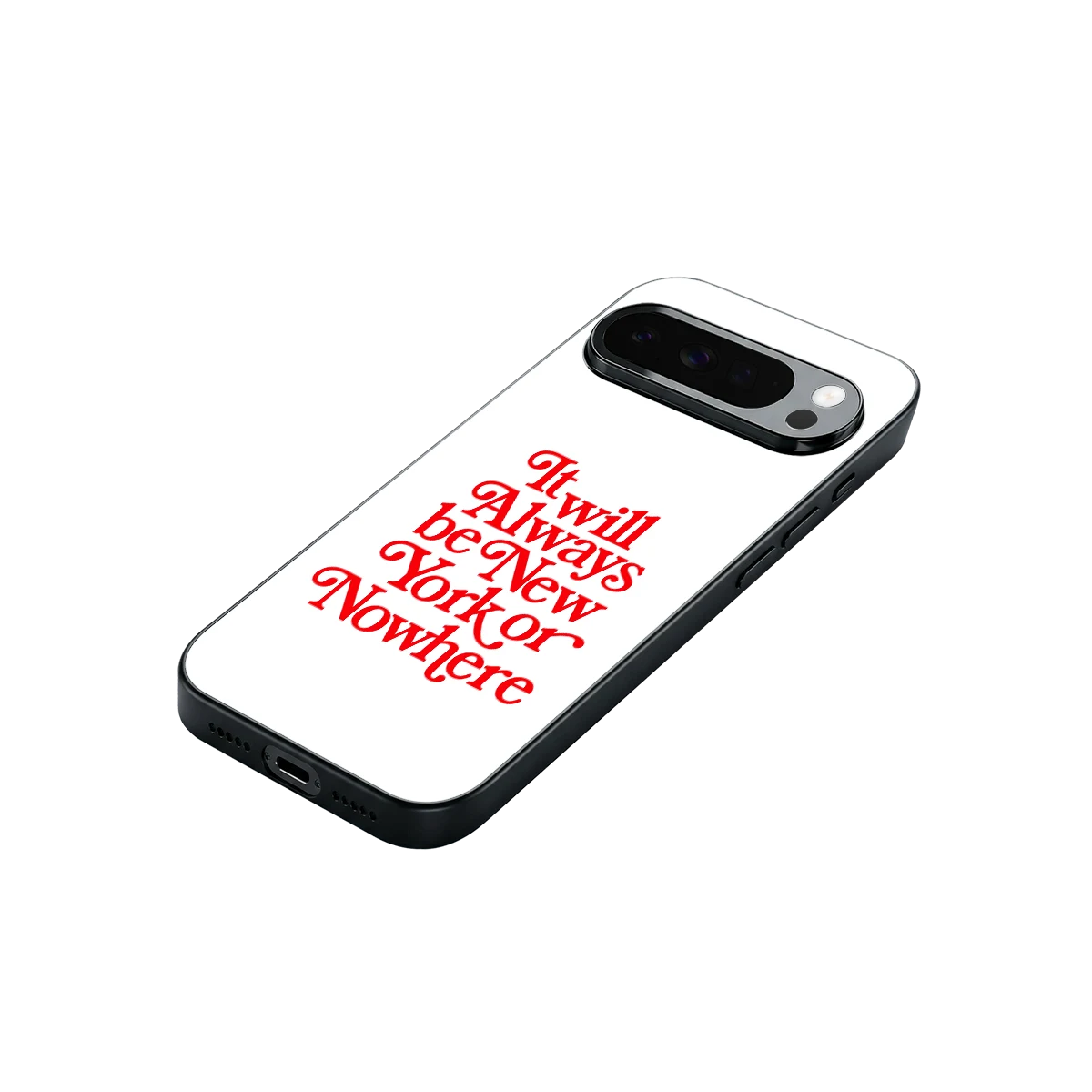 Newyorker stylish phone case for google pixel 10 pro xl | glossy glass and slim fit