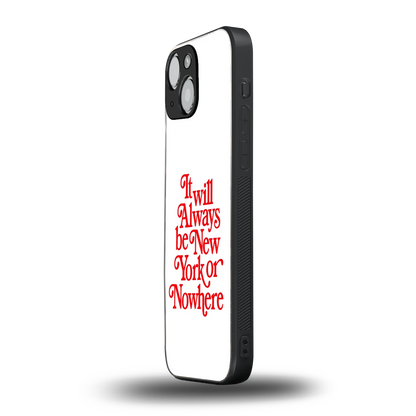 Newyorker iphone 13 mini mobile cover | shockproof glass phone case