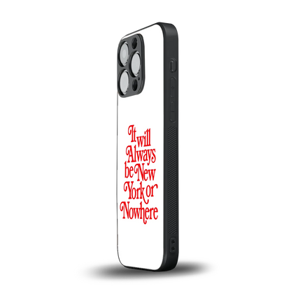 Newyorker iphone 12 pro mobile cover | shockproof glass phone case