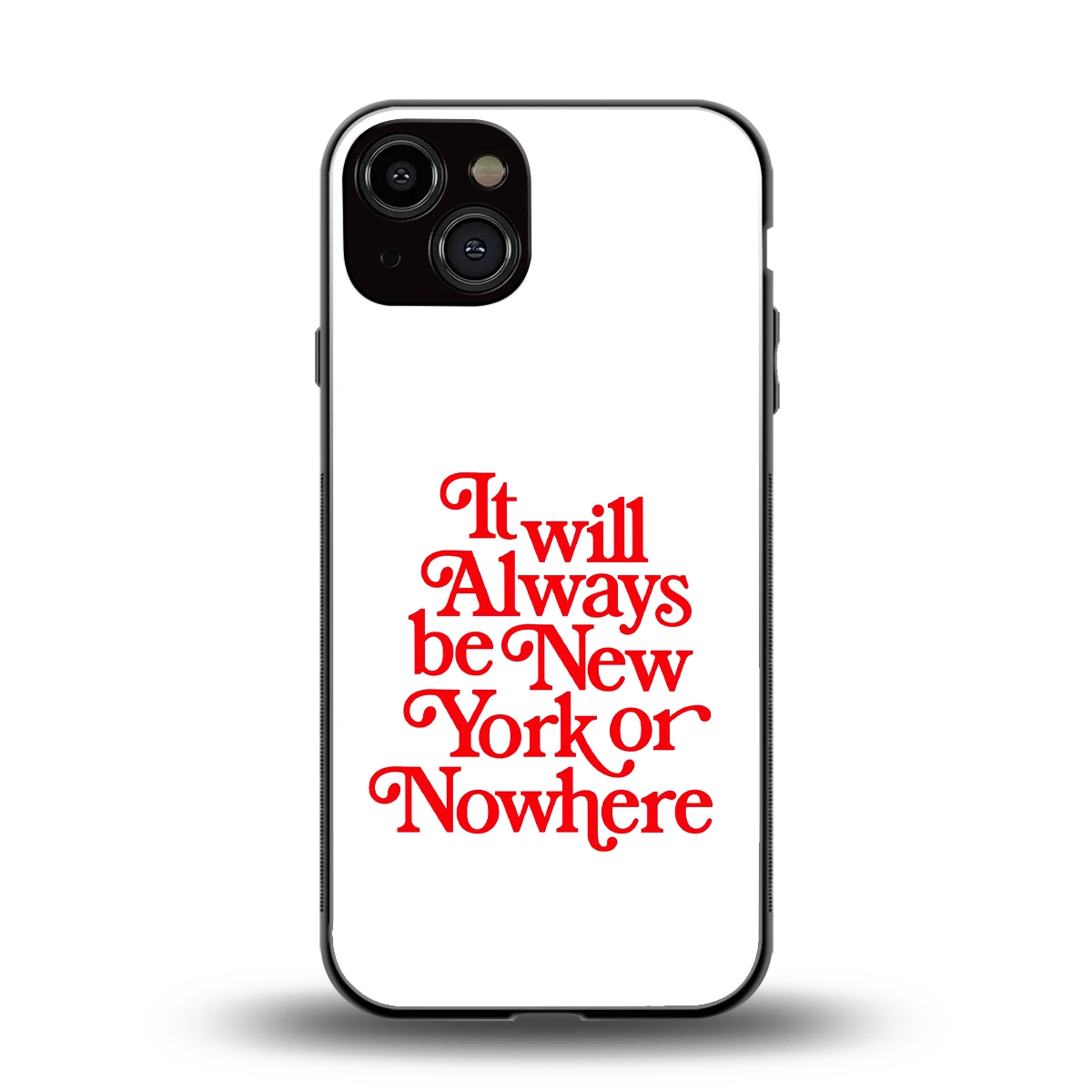 Newyorker back phone cover | glass case for iphone 13