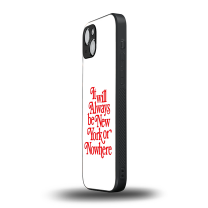 Newyorker iphone 13 mobile cover | shockproof glass phone case
