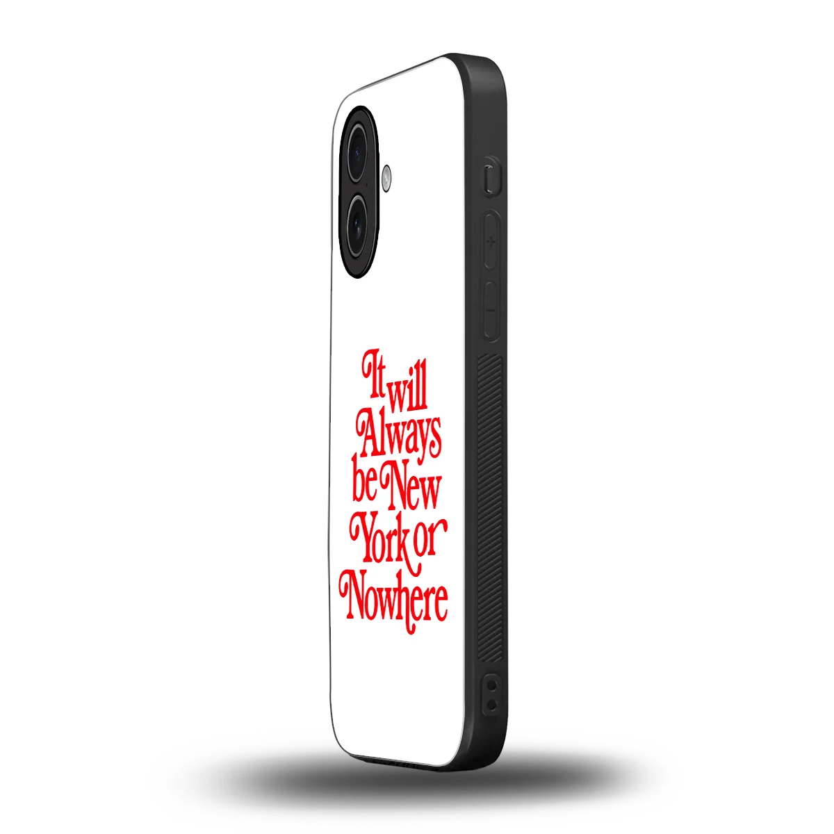 Newyorker iphone 17 mobile cover | shockproof glass phone case